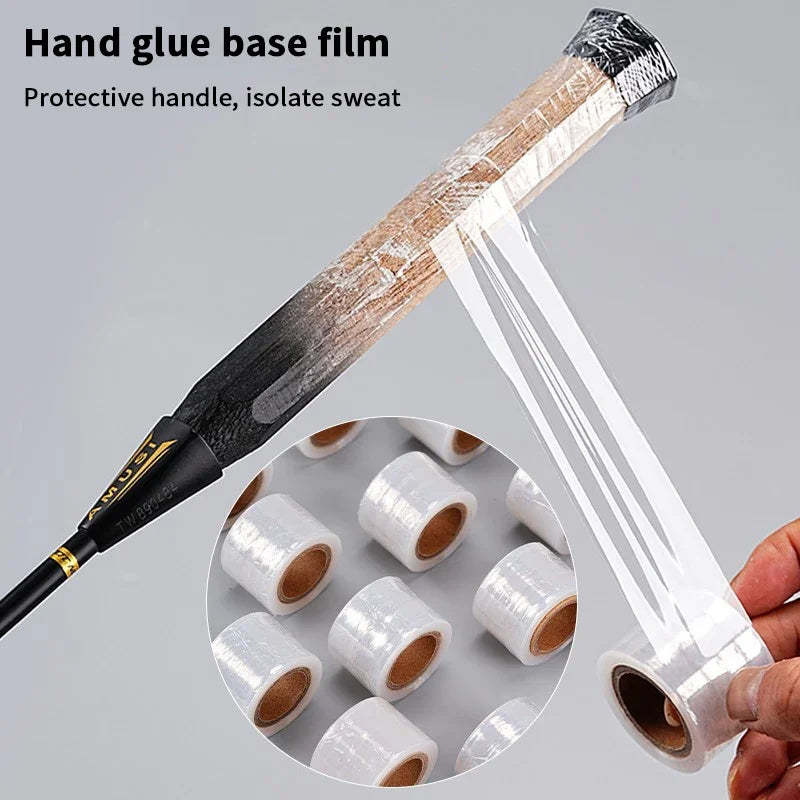 Soft PU Sponge Tennis Badmintion Racket Overgrip Shock-absorbing Handle Membrane Damping Grip Skin Bandage High Elasticity Oasis Select