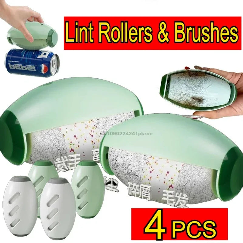 Reusable Lint Roller High-Quality Washable & Portable Strong Adhesive for Pet Hair and Dust Removal Clothes Furniture Travel Oasis Select