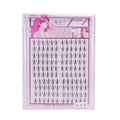 Manga Style Segmented Lash Clusters, Large Capacity Black Stem Individual False Eyelashes, Natural Daily Eye Makeup Oasis Select 10rows