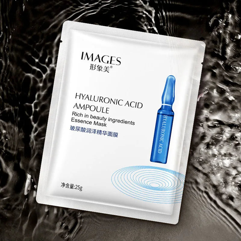 10-Pack Hyaluronic Acid & Niacinamide Sheet Masks – Pore Care Facial Sheet Mask Oasis Select