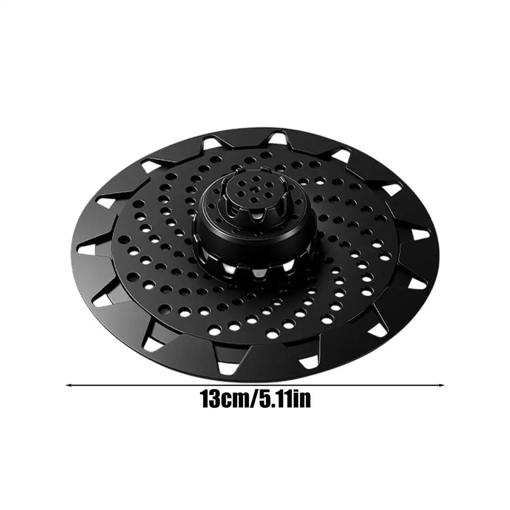 1PC Bathroom Hair Catcher Stopper Shower Floor Drain Cover Filter Deodorant Anti-clogging Kitchen Sink Plug Drain Strainer Oasis Select Black