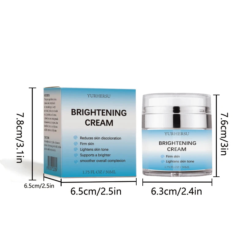 YURHERSU Brightening Face Cream – Hydrating & Radiant Skin Brightening Face Cream Oasis Select