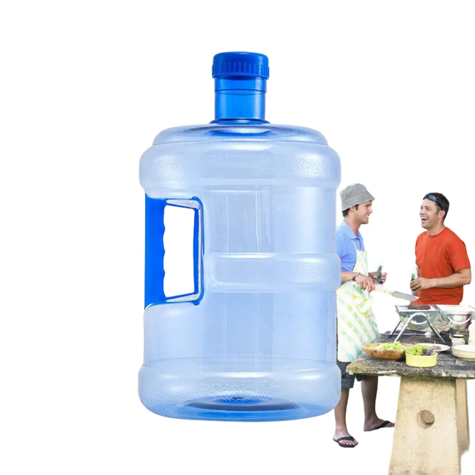 Camping Water Storage Water Storage Jug Tank with Handle Multifunctional Pitcher Thickened PET water bucket for water dispensers Oasis Select