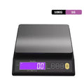 5kg/0.1g 10kg/1g Waterproof Digital Electronic Kitchen Scale LCD Home Food Snack Stainless Steel Measuring Weighing Tool Oasis Select 10kg 1g