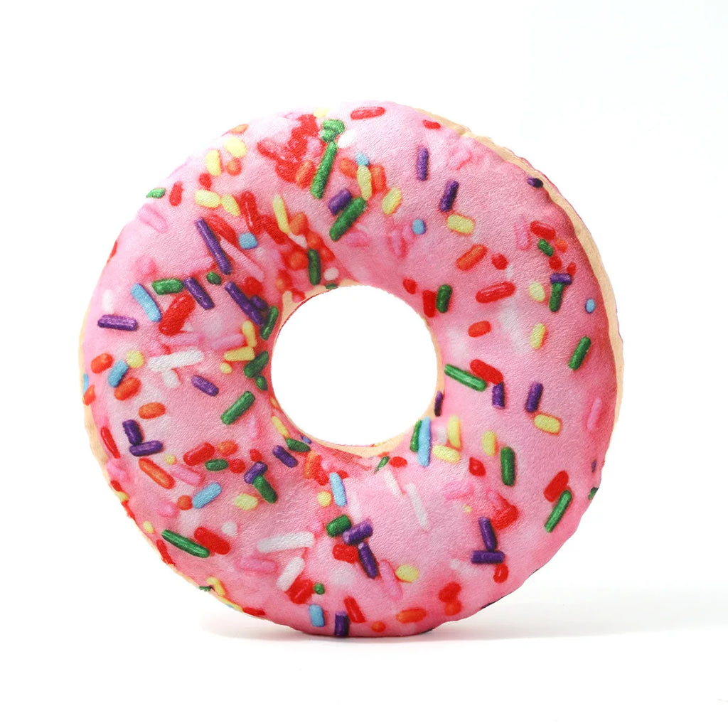 Dog Bite Sound Toy Fun Pizza BB Is Called Interactive Training Bite Resistant Artificial Pet Teething Dog Toys for Small Dogs Oasis Select Ring paper sound
