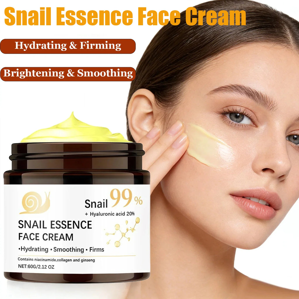 Hoygi Snail Mucin Face Cream – Anti-Aging & Brightening 60g Snail Mucin Face Cream Oasis Select