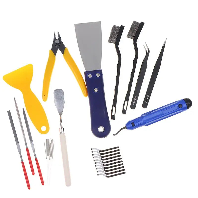 1 Set 3D Printer Tools Kit,3D Printer Accessories For All FDM/SLA Printers Includes Nozzle Cleaning Tools, Removal Scrapers Oasis Select