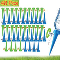 Automatic Drip Irrigation System Self Watering Adjustable for Flower Plants Greenhouse Garden Auto Water Dripper Device Oasis Select 48PCS-MIx
