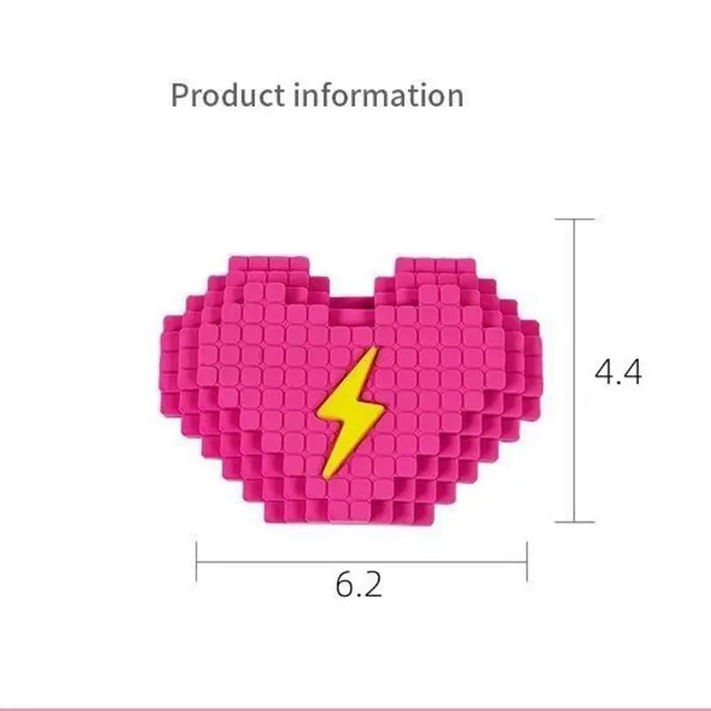 1/2Pcs Love Shaped Anti-Collision Car Side Door Protection Sticker Self Adhesive Car Door Slam Stopper Body Decoration Oasis Select