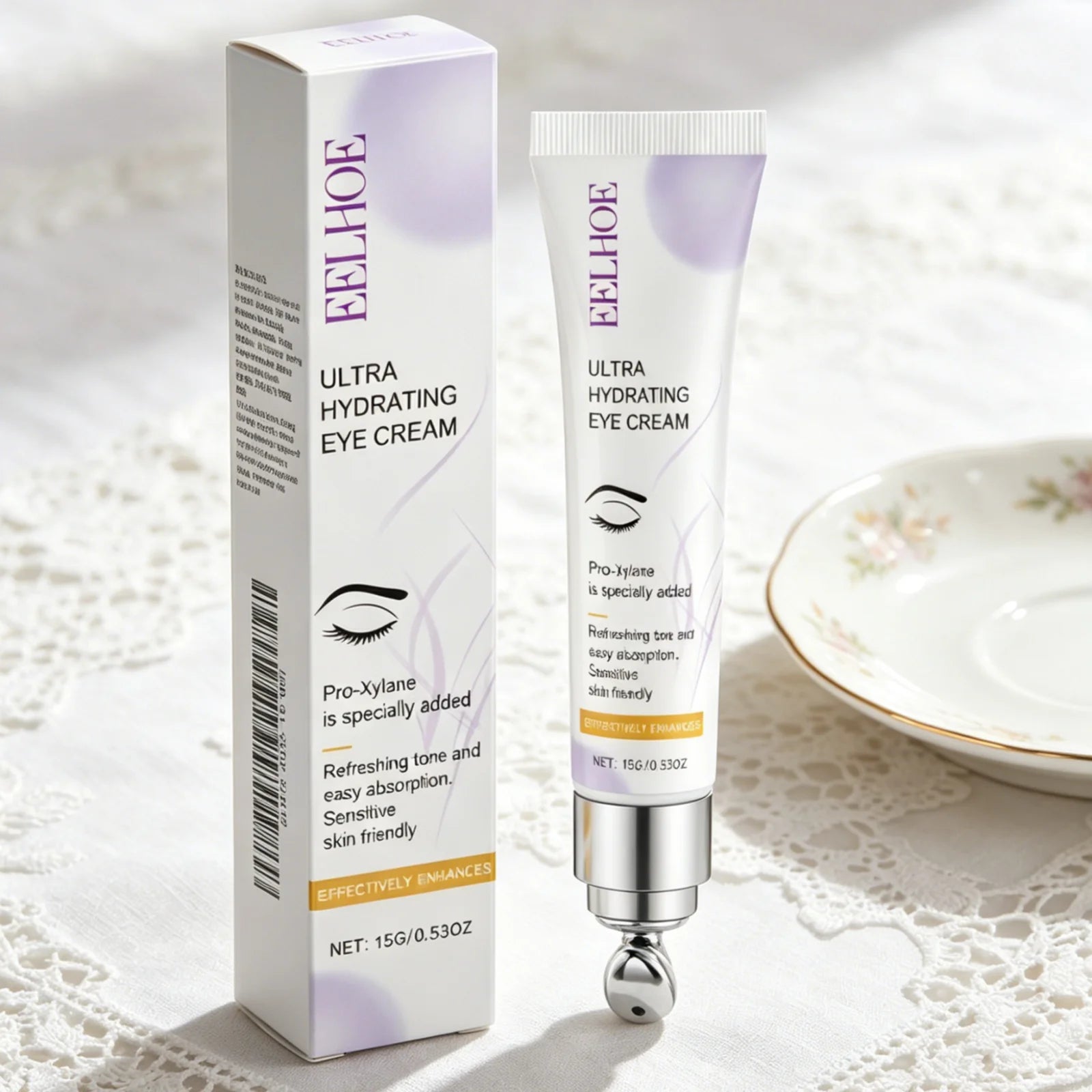 EELHOE Ultra Hydrating Eye Cream Deep Nourishing Reduce Fine Lines Eliminate Puffiness Anti Aging Fast Absorbing Eye Moisturizer Oasis Select