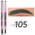 FUNPARK 2-in-1 Waterproof Eyebrow Pencil & Brush – 5 Colors