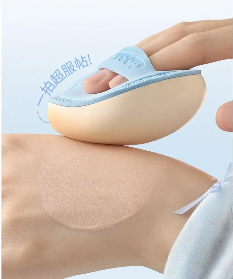 Air Cushion Cosmetic Puff Makeup Cotton Candy Sponge Soft Leather Clip Wet Dry Use Makeup Tool Oasis Select