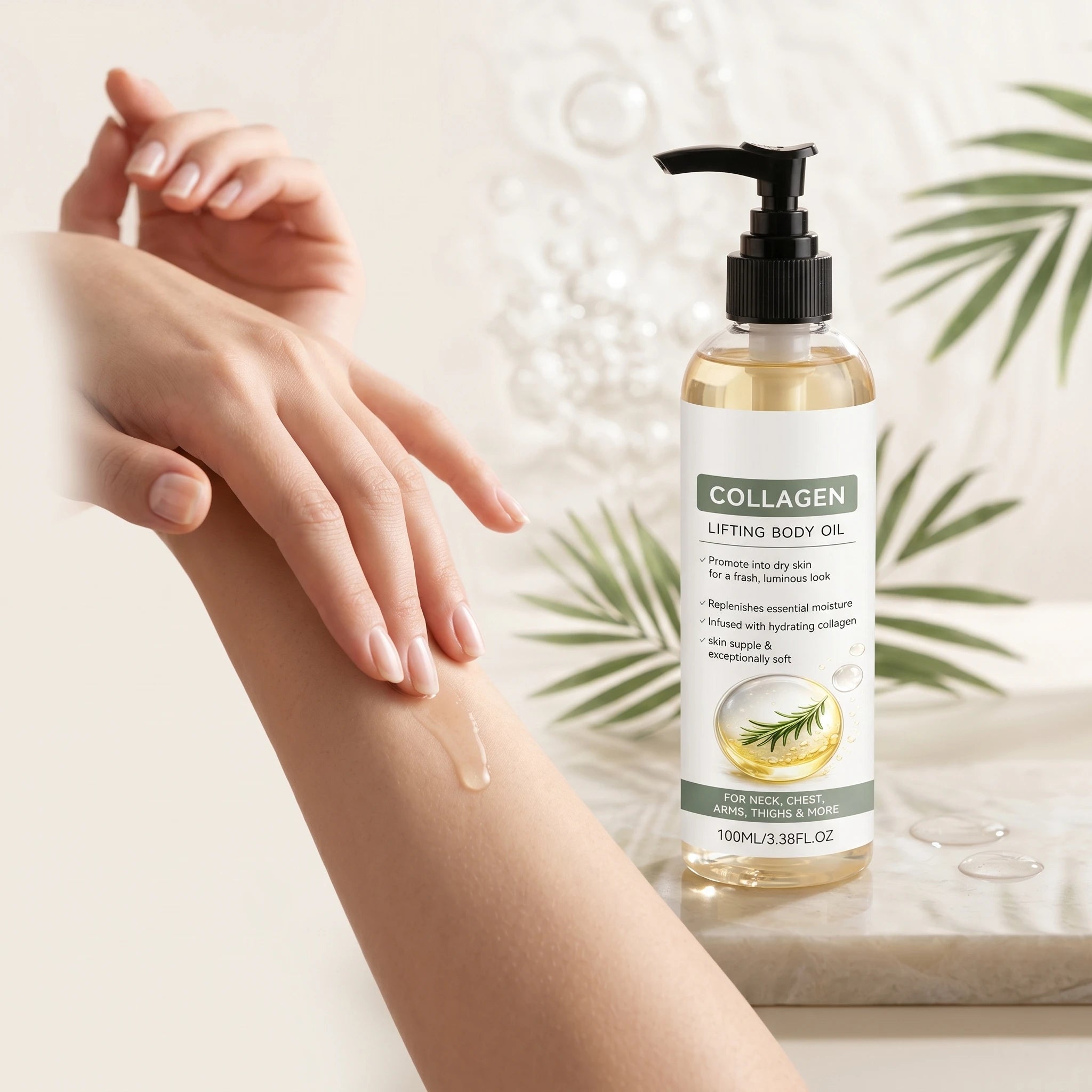 Collagen Firming Body Oil – Anti-Cellulite & Skin Tightening Firming Body Oil Oasis Select