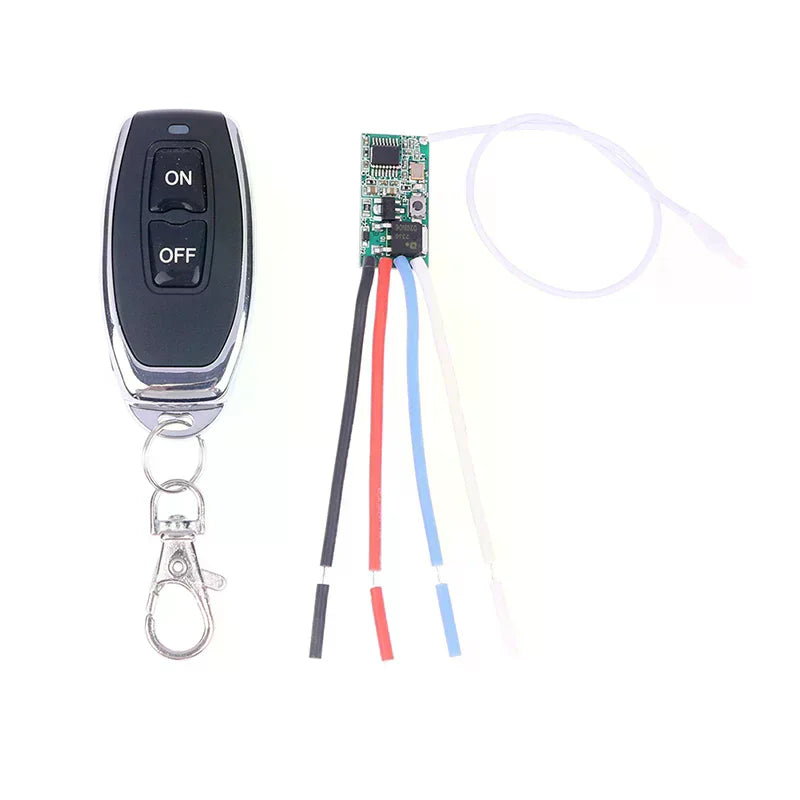 433mhz DC 3.6V 5V 9V 12V 24V 1CH Mini Relay Wireless RF Remote Control Switch LED Lamp Controller Micro Receiver Transmitter DIY Oasis Select