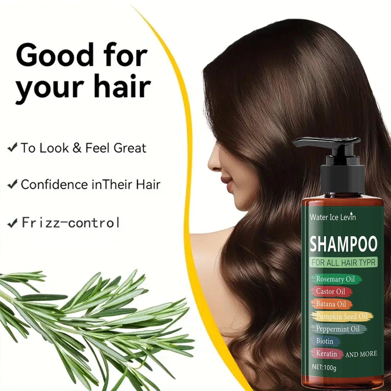 7-in-1 Shampoo – Biotin, Keratin & Lavender for Damaged Hair Hair Repair Shampoo Oasis Select