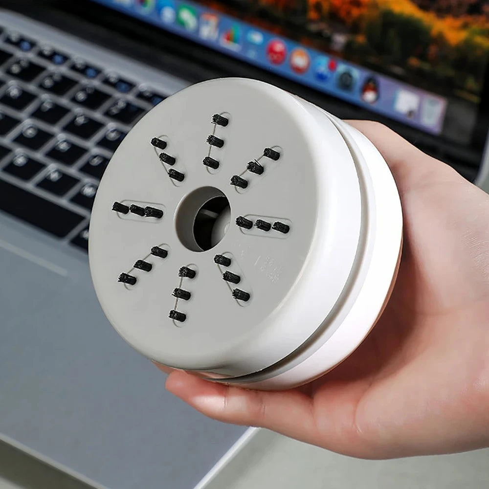 Mini Handheld Desktop Vacuum Cleaner – USB Rechargeable, Bagless