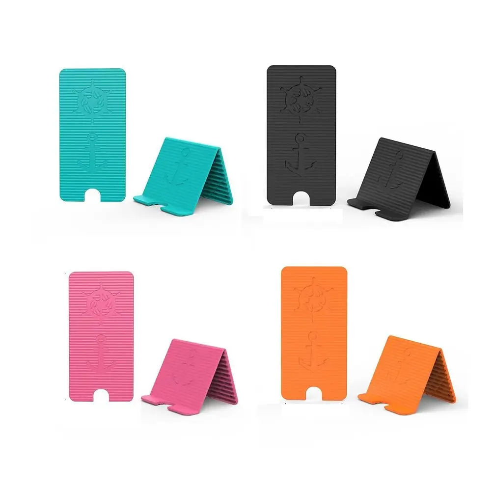 Foldable Foldable Phone Holder Silicone Flexible Desktop Tablet Stand Bendable Multi-Angle Flexible Phone Bracket Oasis Select