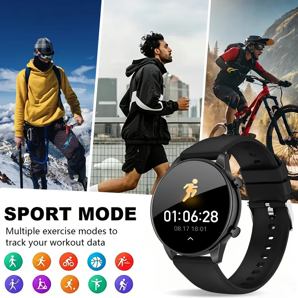 ERUN Smart Watch – Wireless Calls, Sports Modes & Fitness Tracker