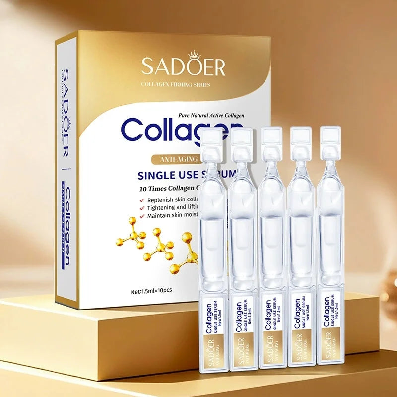 SADOER Collagen Anti-Wrinkle Face Serum – 20 Vials (2 Boxes)