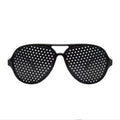 1/4PCS Anti-myopia Astigmatism Glasses Vision Correction Fatigue Pin Hole Glasses With Holes For Men Women Eyesight Improvement Oasis Select B