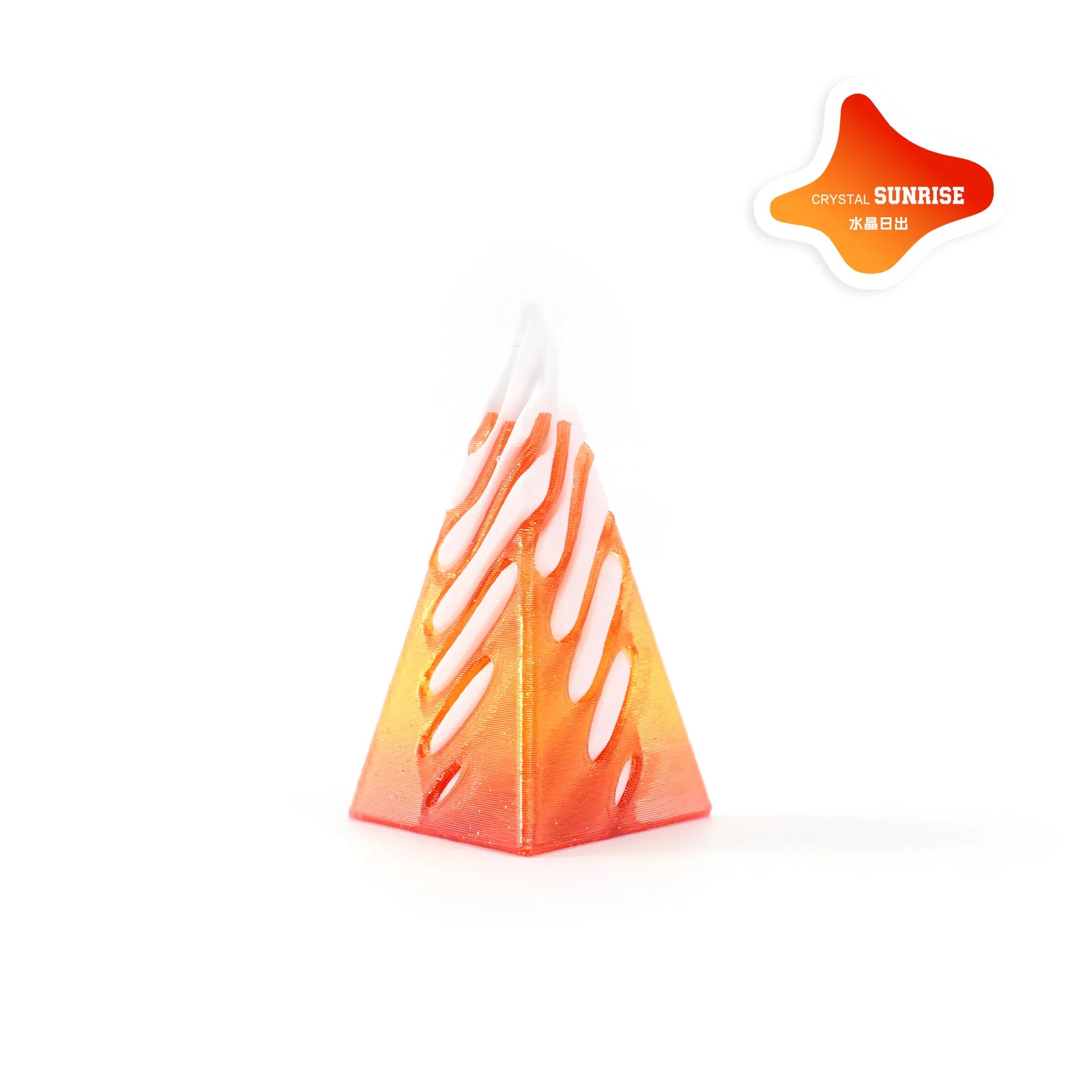 3D Printed Helix Screw Rotating Toys Stress Reducing Tool Pyramid