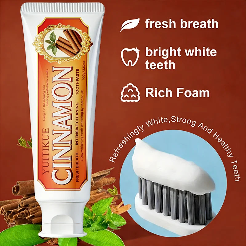 YUITIKUE Cinnamon Toothpaste – Gum Protection & Fresh Breath