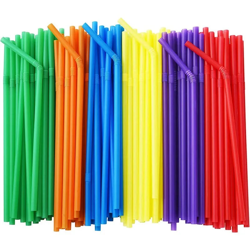 100pcs Straws Big Milkshake Straws Smoothie Straws Beverage Thick Straw For Boba Tea Milkshake Bar Accessories Oasis Select