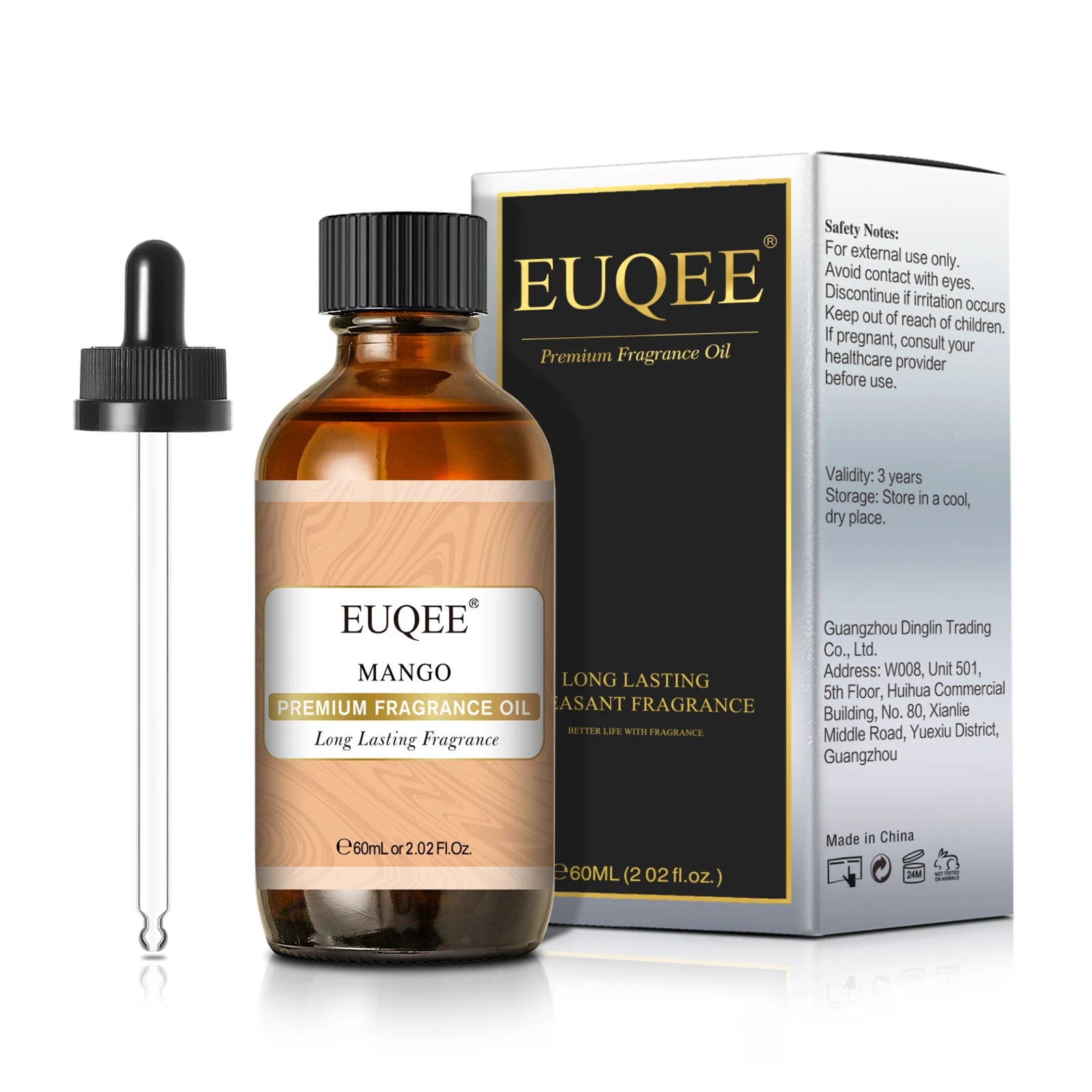 EUQEE 60ml Fragrance Oil for Diffuser, Candle Making & Humidifier