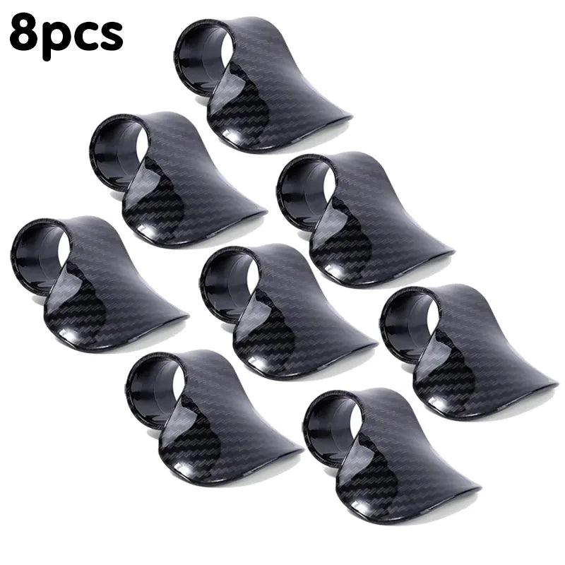 1/2/4/8pcs Motorcycle Throttle Assist Handle, Control Handle Assist Clip, Thumb Assist, Labor-Saving Motorcycle Accessories Oasis Select carbon fibre-8pc