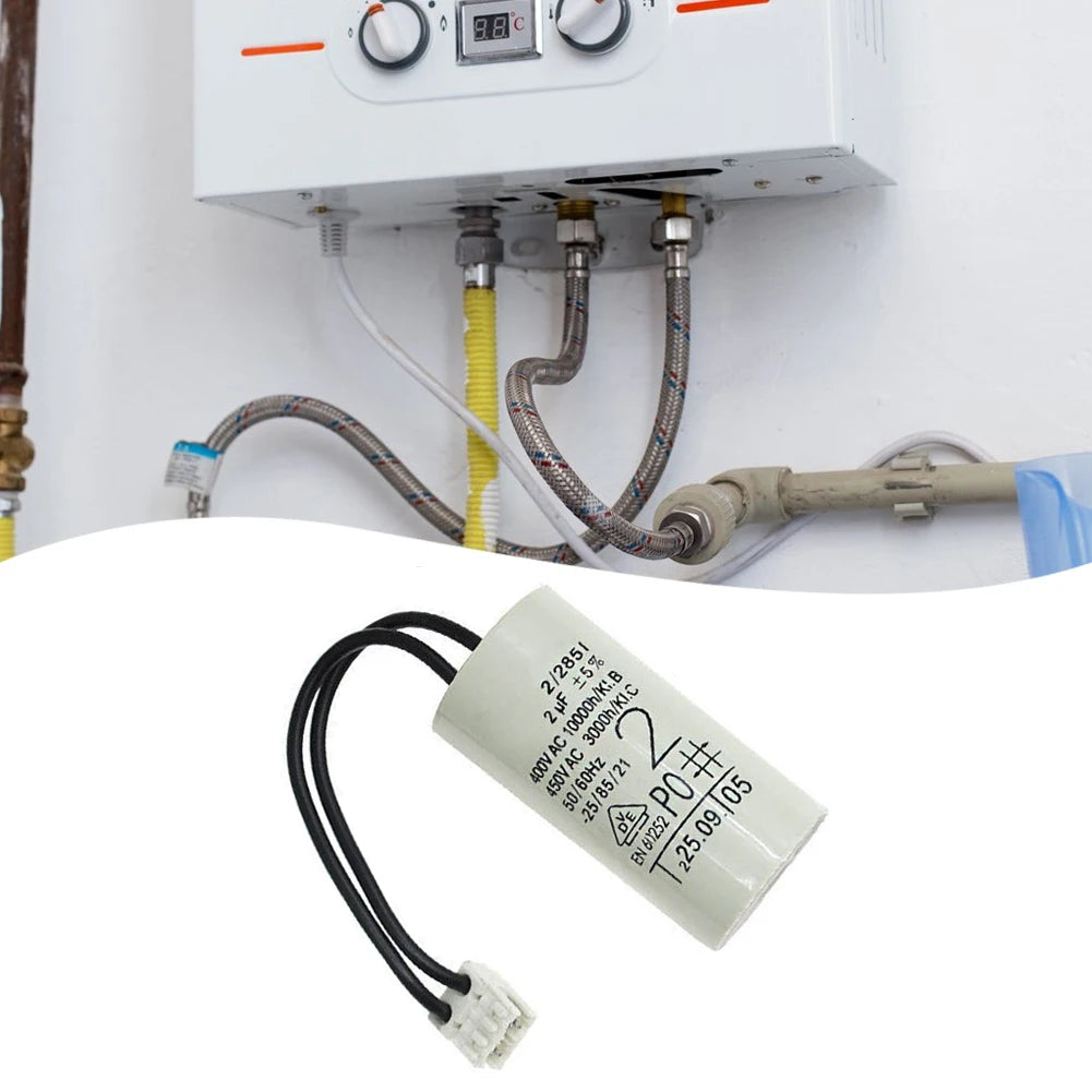 2uF Boiler Water Pump Capacitor for Heating Circulation Systems