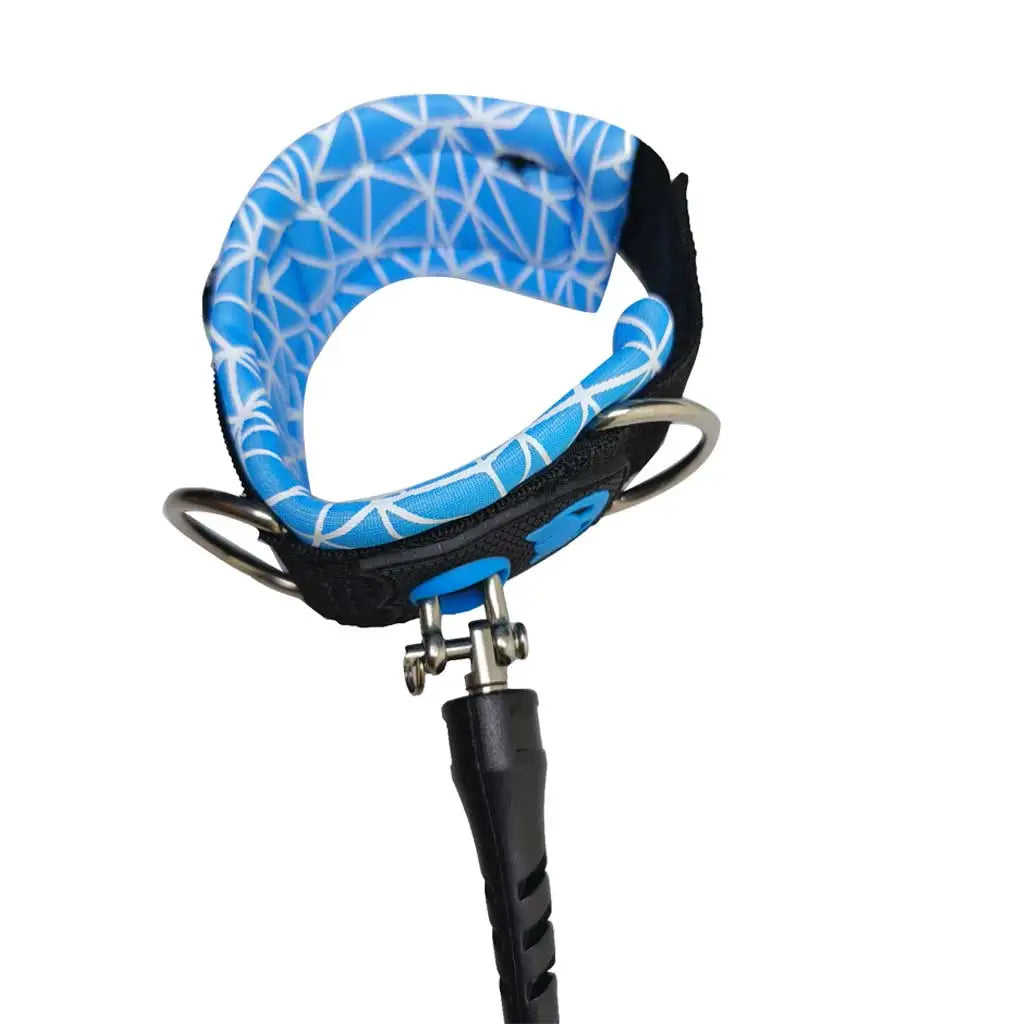 Diving Safety Lanyard Rope Durable Freediving Lanyard Leash Cable with Wristband Carabiner for Underwater Sports Oasis Select