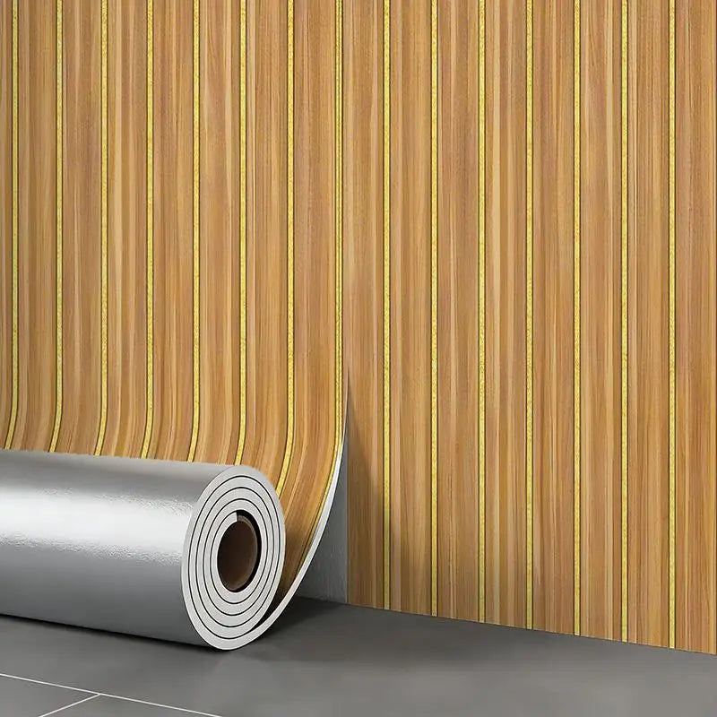 1pcs Thick Brown Grid Peel And Stick Wallpaper Faux Plaid Design Waterproof Ideal For Walls Ceilings Home Decor Oasis Select 3mx40cm 08