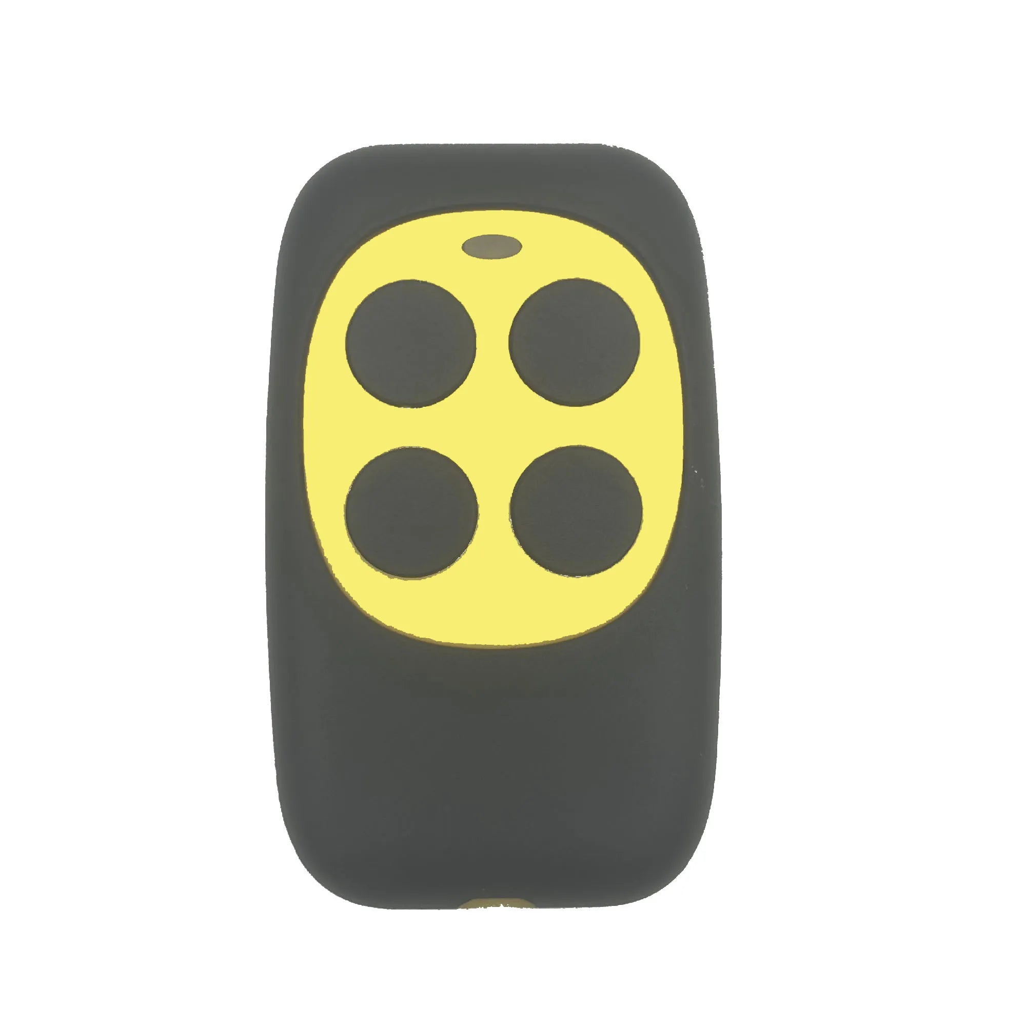 433Mhz 4 Keys Colorful Remote Control RF Wireless Copy Code Remote Electric Cloning Gate Garage Door Auto Keychain for Home Oasis Select YELLOW