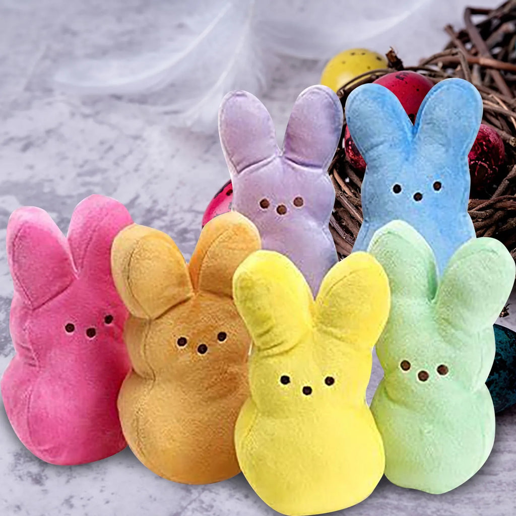 15cm peeps plush bunny rabbit peep Easter Toys Simulation Stuffed Animal Doll for Kids Children Soft Pillow Gifts girl toy Oasis Select