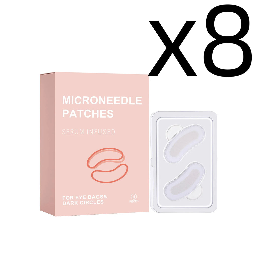 Retinol Eye Care Patches Firming Eye Bags Relief Puffiness Reduce Dark Circle Repair Skin Elasticity Portable Eye Soothe Sticker Oasis Select 4pcs Boxed X 8PCS