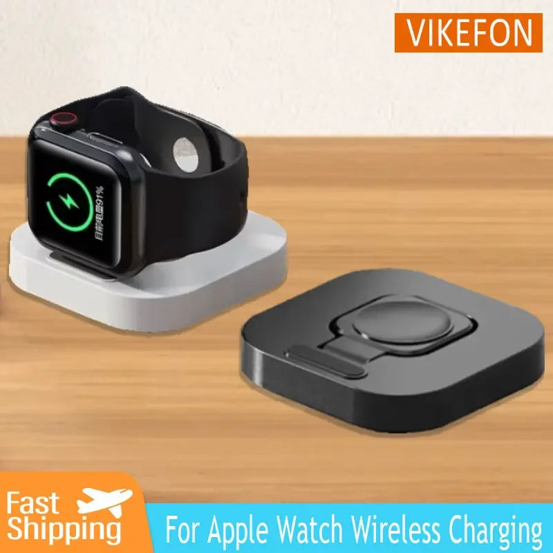 Magnetic Wireless Watch Chargers Station Dock for Apple Watch Series S9/S8/S7 Ultra 7 6 5 4 Portable Fast Charging Base Bracket Oasis Select