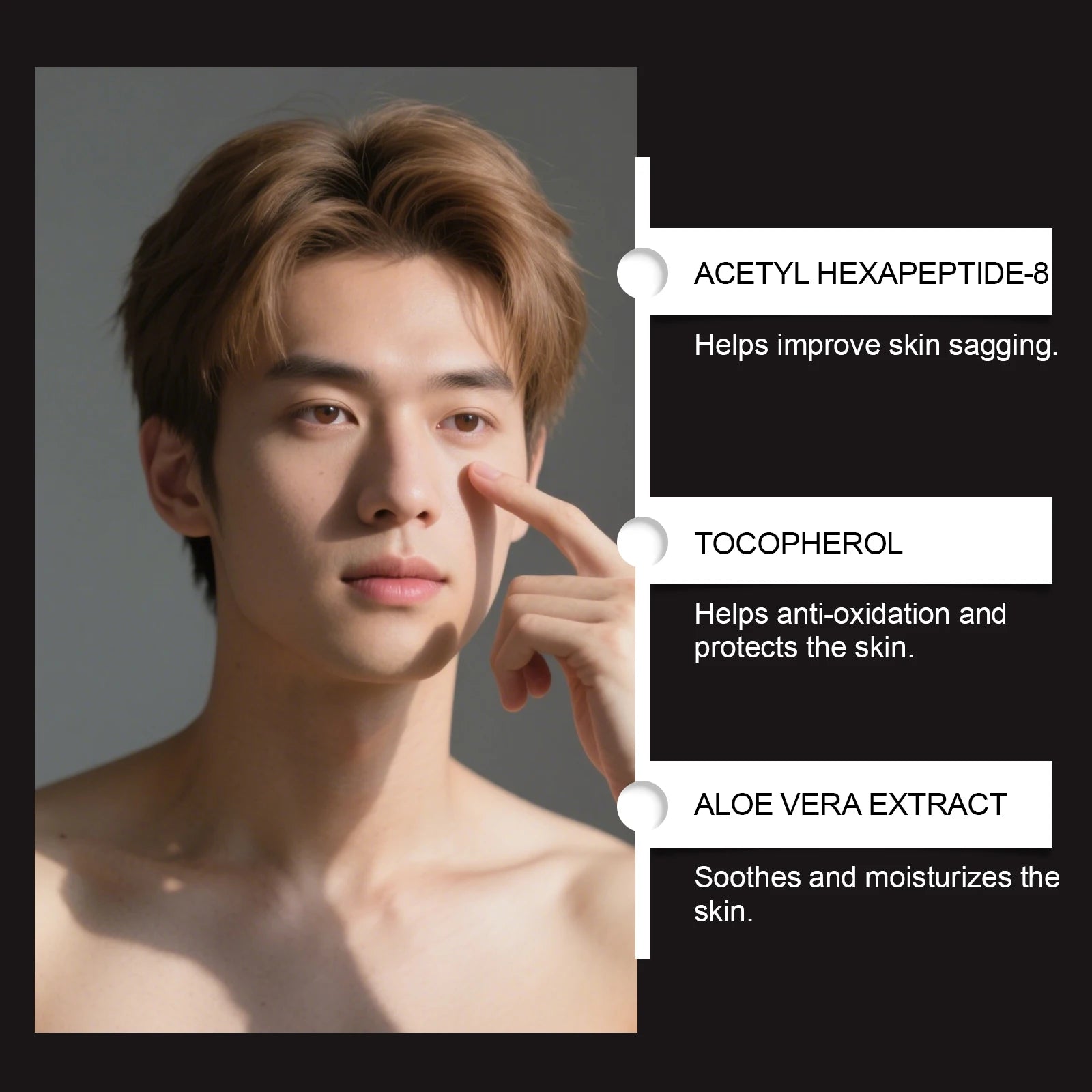 East Moon Men's Firming Face Cream – Anti-Wrinkle & Hydrating Men's Face Cream Oasis Select