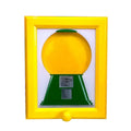 Candy Dispenser Photo Frame Automatic Candy Dispenser Wall Photo Frame Creative Vending Toy Decorative Snack Container for Party Oasis Select Yellow