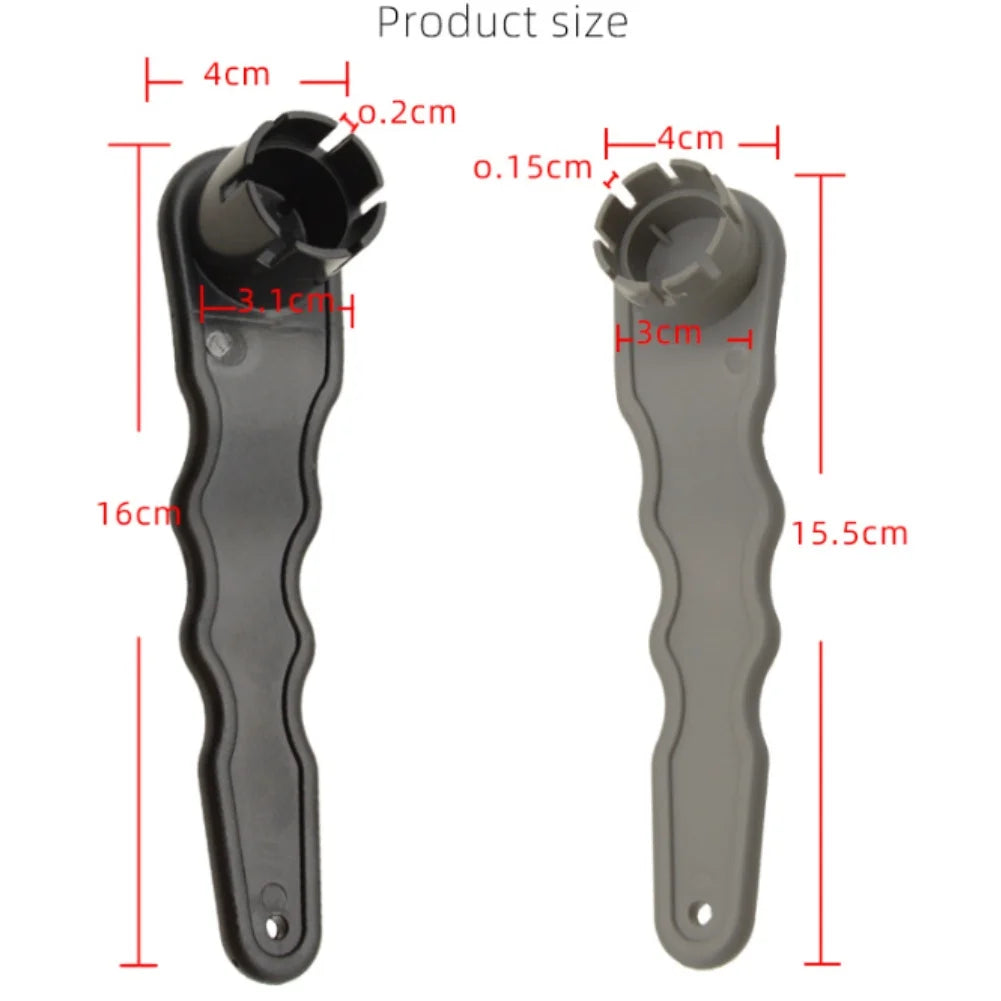 6 8 Teeth Spiral Air Valve Wrench For Inflatable Boat For Kayak Paddleboard ABS Grip Tool Oasis Select