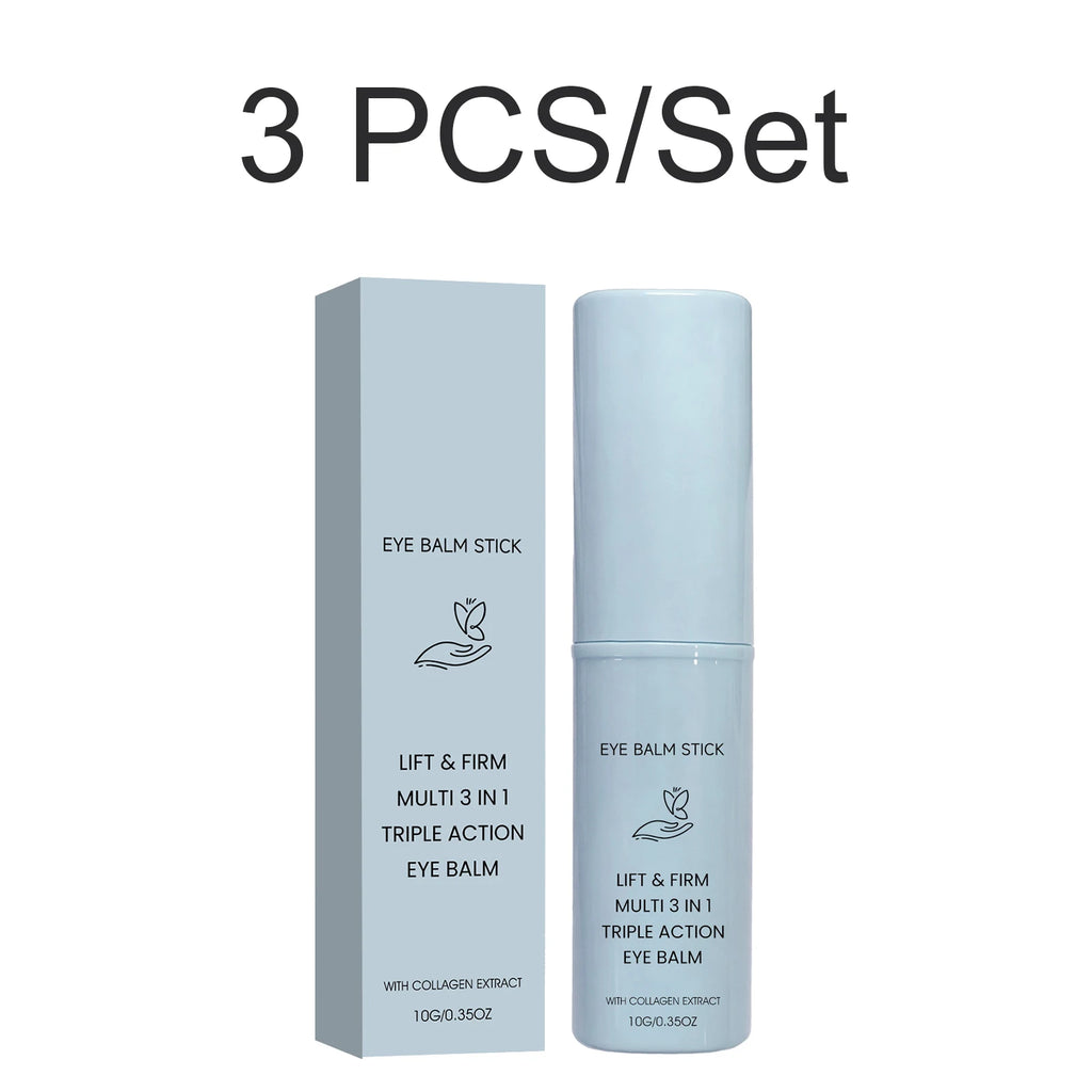 2026 New Collagen Eye Cream Stick Lifting Firming Hydrating Eye Balm Fine Lines Dark Circles Eye Balm Firming Eye Serum Stick Oasis Select 3 PCS
