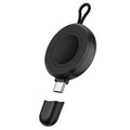 USB-C Magnetic Charger for Samsung Galaxy Watch 6 5 4 3 Active Smartwatch Charger Oasis Select black