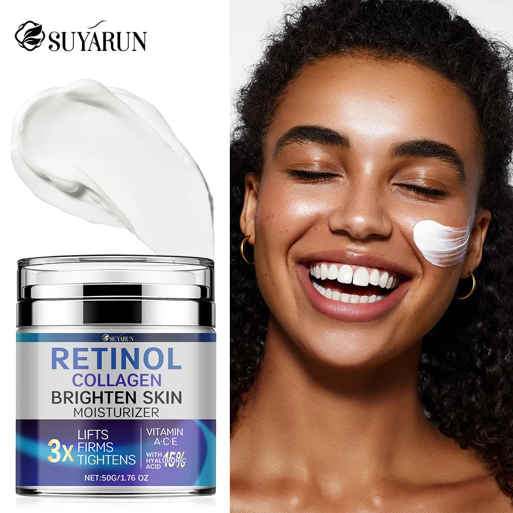 SUYARUN Retinol & Collagen Face Cream – Anti-Aging Moisturizer Anti-Aging Face Cream Oasis Select