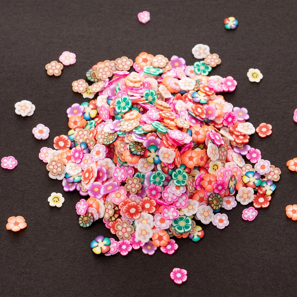 Polymer Clay Fruit Slices Charms DIY Kawaii Epoxy Resin Silicone