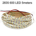 5M 600-LED SMD 2835 Flexible Strip Light DC 12V | HVIERO