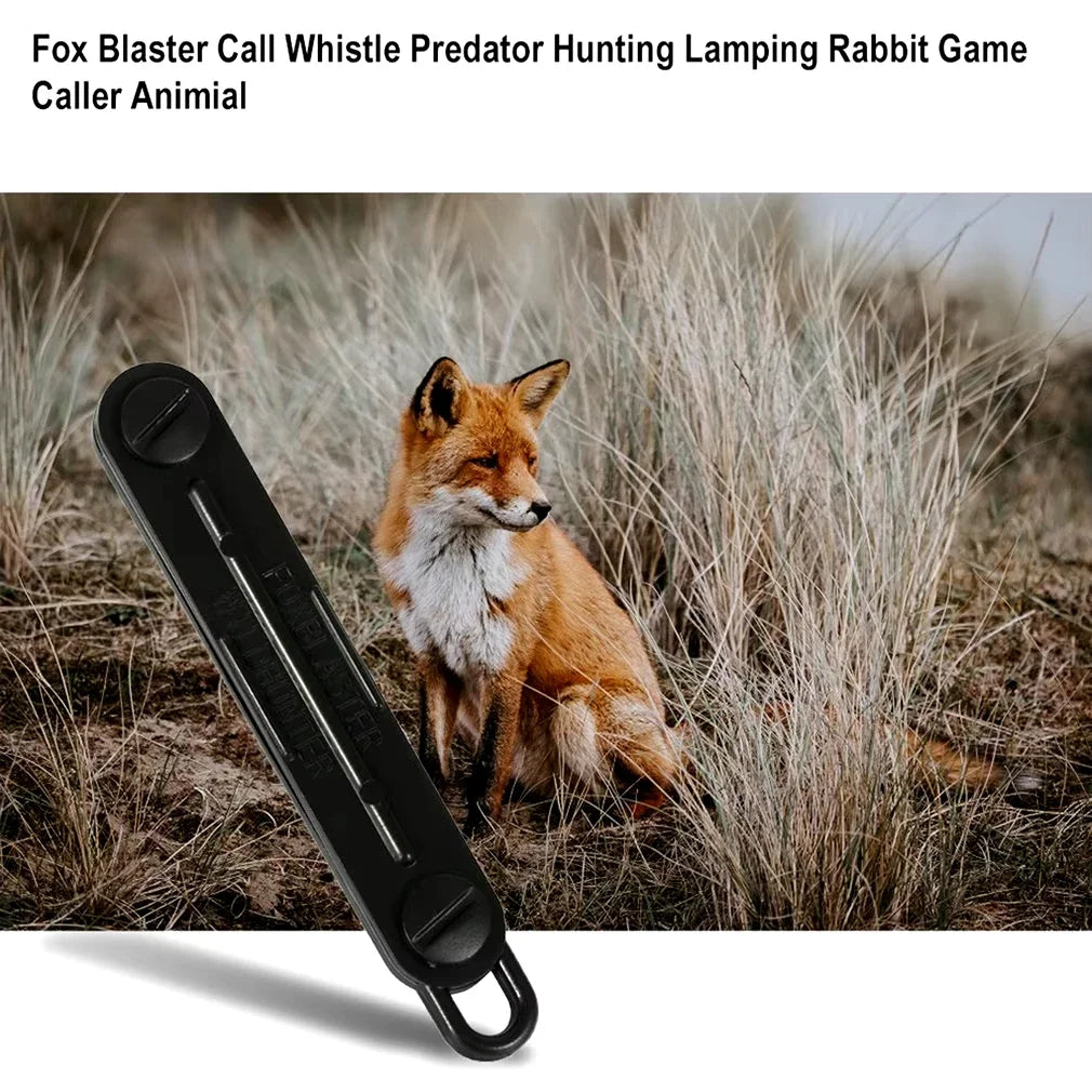 Outdoor Fox Down Fox Blaster Call Black Whistle Predator Hunting Lamping Calling Rabbit Game Caller Animial Oasis Select