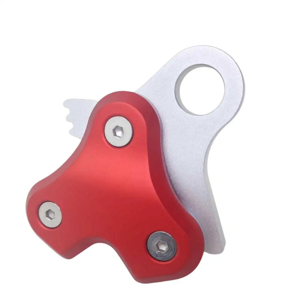 Aluminum Alloy Freediving Rope Pulley Diving Rope Release Device Retractor Pulling System for 8-10mm Rope Oasis Select RED