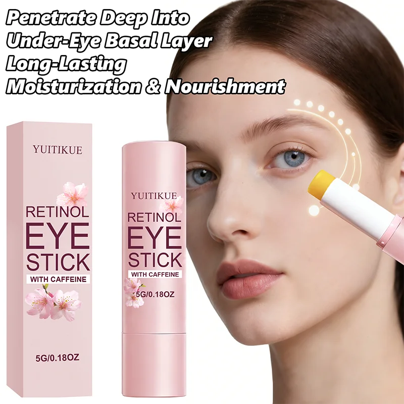 YUITIKUE Retinol Eye Stick with Caffeine – Anti-Aging & Hydration