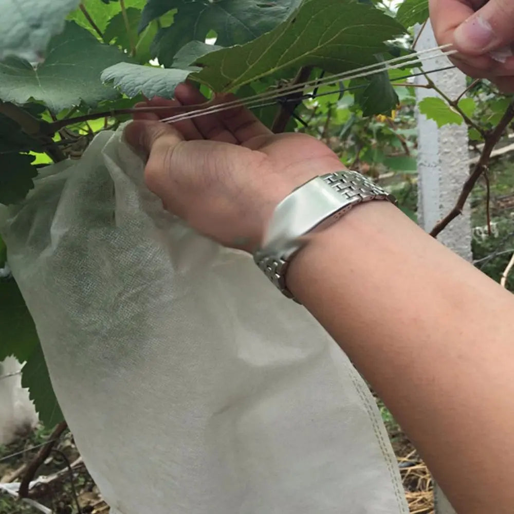 100-Pack Fruit Protection Bags – Anti-Bird & Insect Garden Mesh