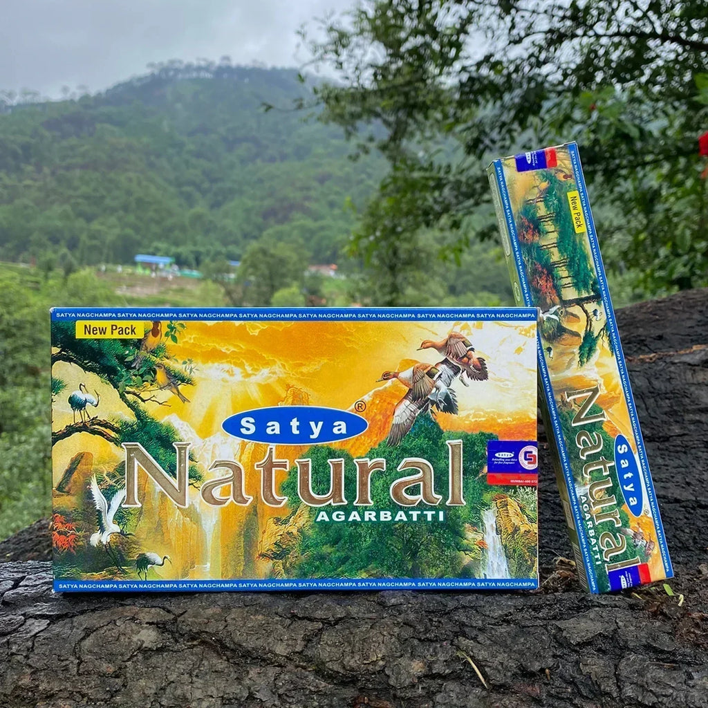 6/12boxes Satya White Sage Incense Sticks Home Fragrance NAGCHAMPA Sticks OUDH PALO SANTO Mix Incense YOGIC MEDITATION Aroma Oasis Select NATURAL 6 small boxex