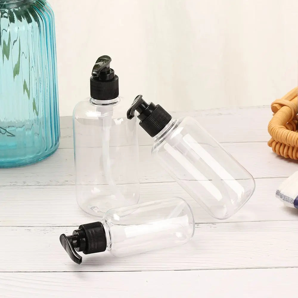 1pc Useful Plastic Shampoo Shower Gel Pump Container Liquid Shower Gel Bottles Bottling Oasis Select